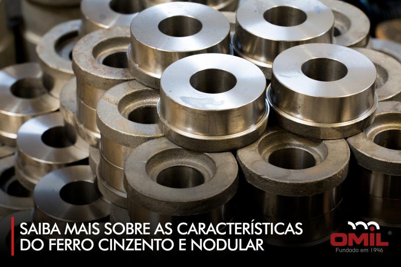 Saiba mais sobre as características do ferro cinzento e nodular