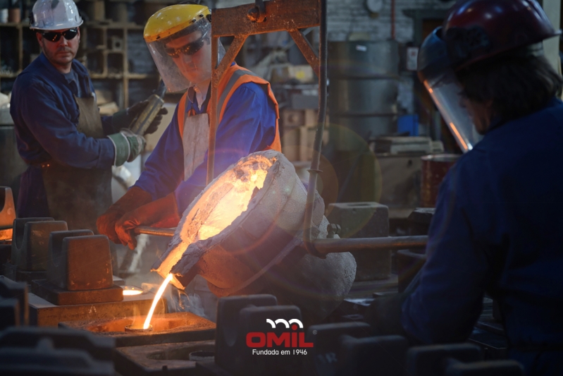 Peças de ferro fundido trazem mais economia ao setor metalúrgico