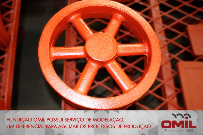Fundição OMIL possui serviço de modelação, um diferencial para agilizar os processos de produção