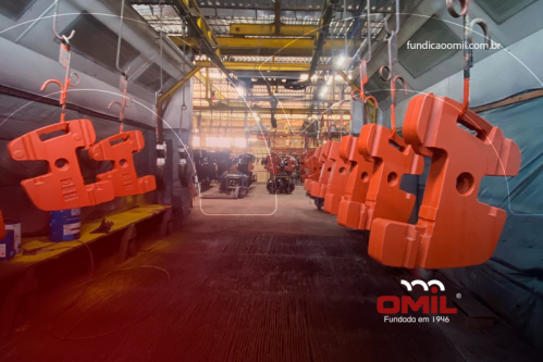 Qual a importância da pintura industrial para durabilidade e estética das peças fundidas?